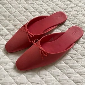 Doen Winn bloom satin mule, Size 41